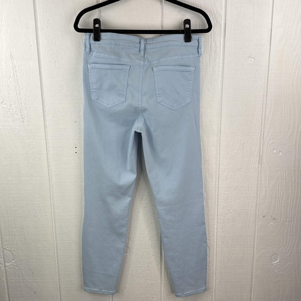 Buffalo Women's Size 8 Havana Hi-Rise Soft Stretch Ankle Skinny Light Blue Jeans - Picture 7 of 11